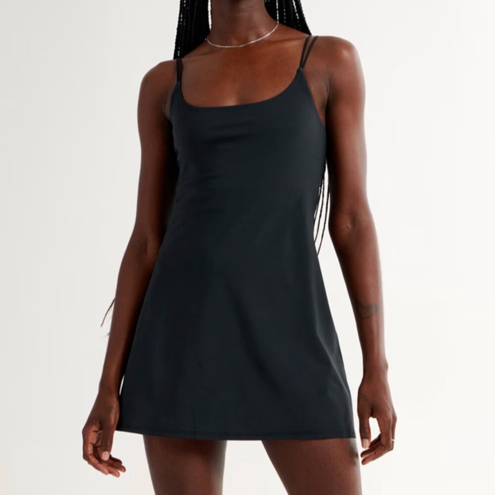 Abercrombie | Black Traveler Mini Dress